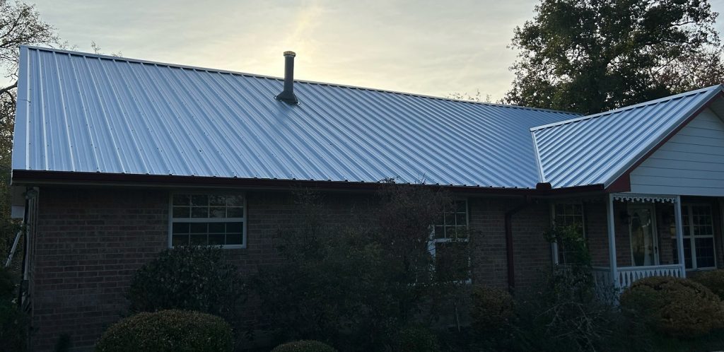 Buck horn roofing image of metal roof house